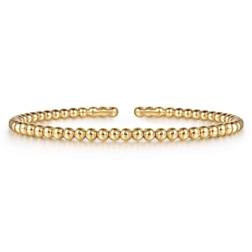 Gold Bujukan Split Bangle Bracelet