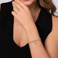 Bujukan Beaded Rope Cross Charm Bangle Bracelet