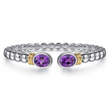 Bujukan Amethyst Open Bangle Bracelet