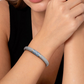 Bujukan Bangle with Pave Blue Topaz