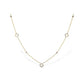 14K Clover Pendant & Diamond Necklace
