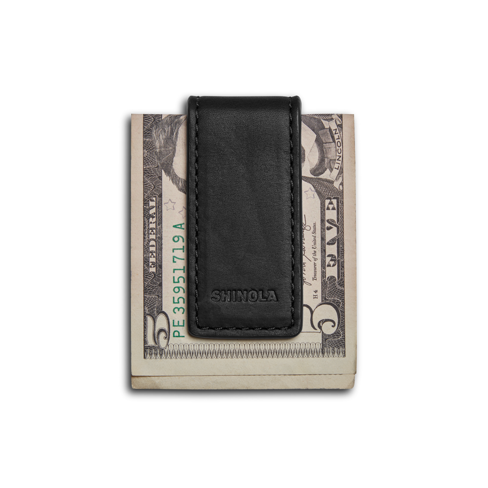 Black Magnetic Money Clip
