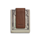 Medium Brown Magnetic Money Clip