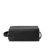 Travel Kit Black Pebbled Leather