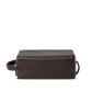 Travel Kit Espresso Pebbled Leather