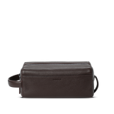 Travel Kit Espresso Pebbled Leather