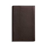 Espresso Pebbled Leather Journal Cover