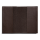 Espresso Pebbled Leather Journal Cover