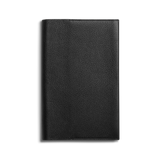 Black Pebbled Leather Journal Cover