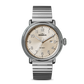 41mm Detrola Watch Silver Bracelet