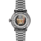41mm Detrola Watch Silver Bracelet