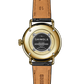 38mm Canfield Watch Black Leather Strap