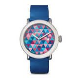 Blue Detrola Watch