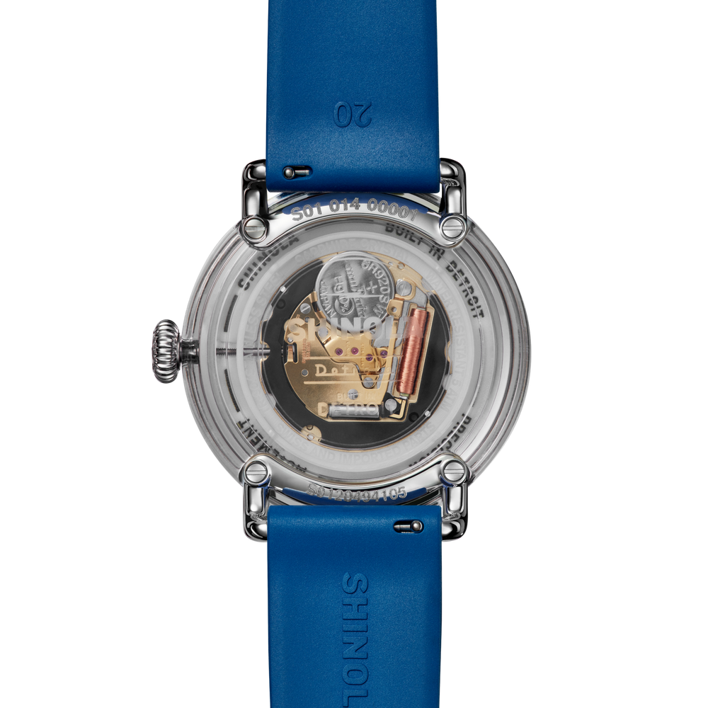 Blue Detrola Watch