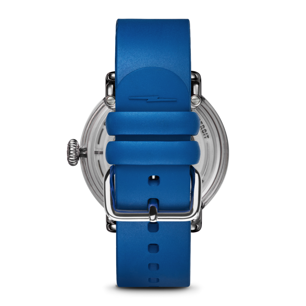 Blue Detrola Watch