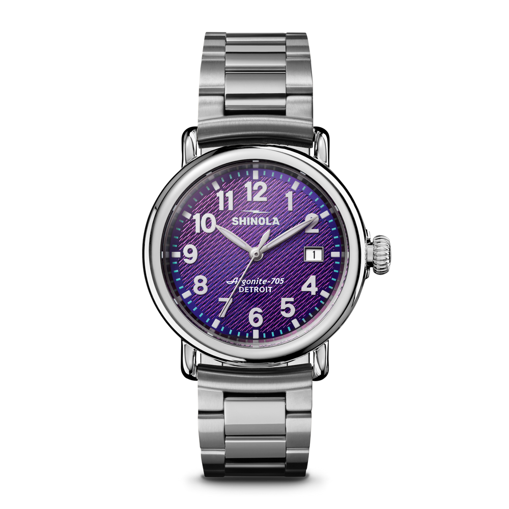 36mm Runwell Watch Purple