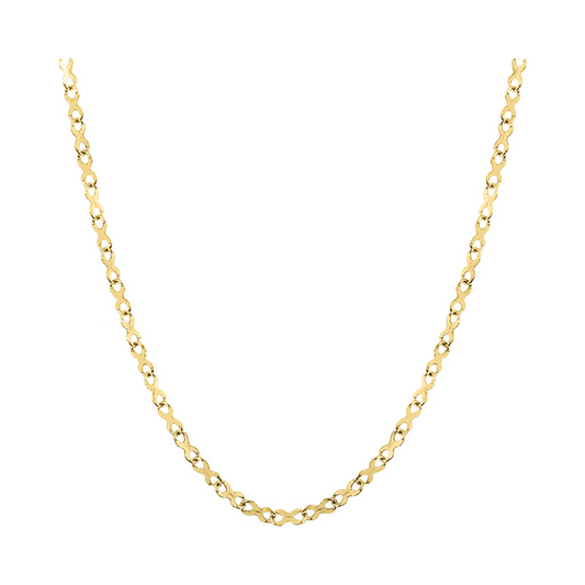Gold XOXO Link Bracelet