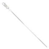 Sterling Silver Box Chain 24"
