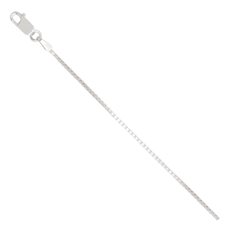 Sterling Silver Box Chain 18"