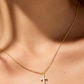 Pearl Cross Necklace