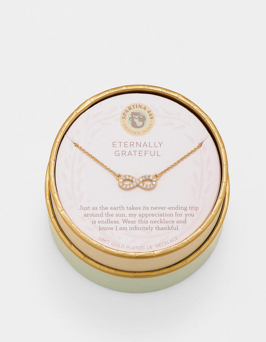 Eternally Grateful/Infinity Necklace