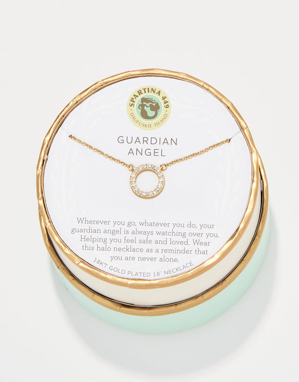 Guardian Angel Halo Necklace