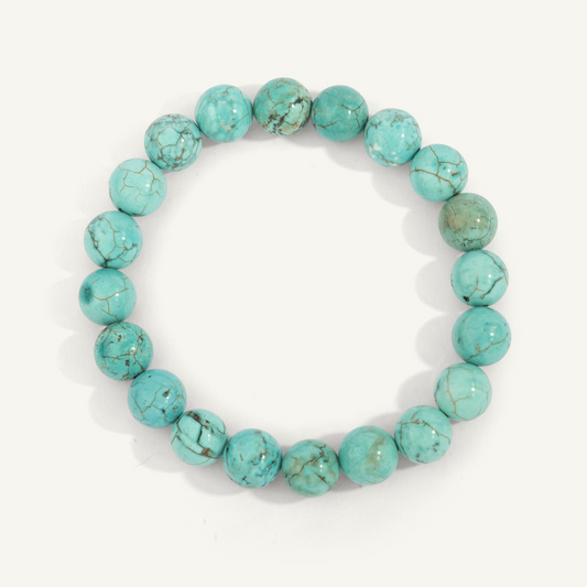 Howlite Beaded Bracelet