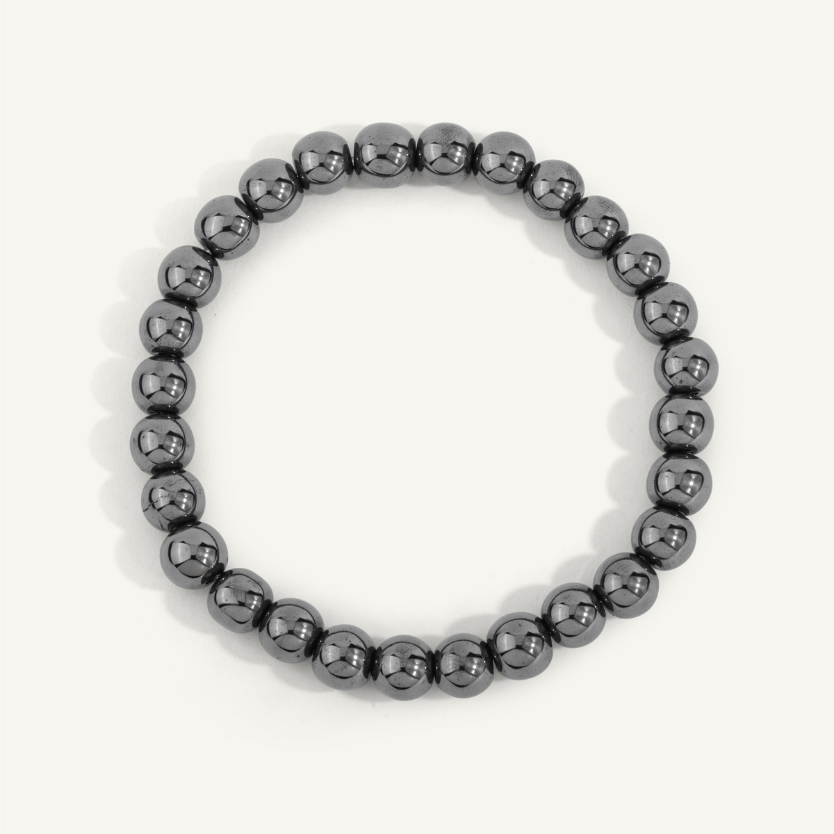 Hematite Beaded Bracelet