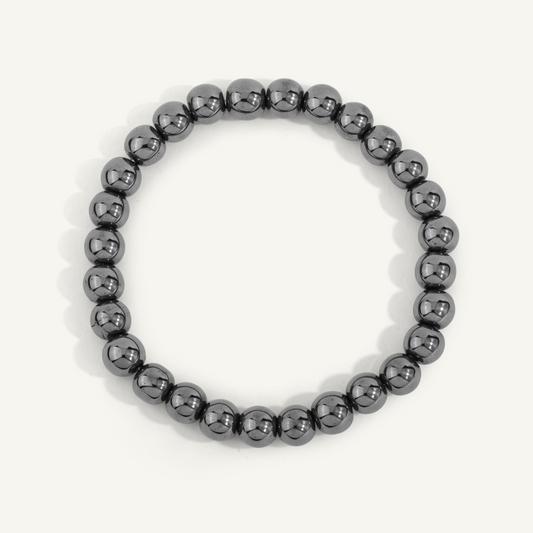 Hematite Beaded Bracelet