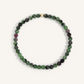 Ruby Fuchsite Bead Bracelet