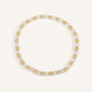 Moonstone & Gold Bead Bracelet