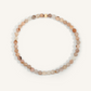 Peach Moonstone Bead Bracelet