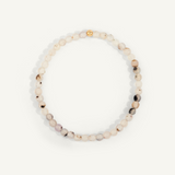 Fire Agate Bead Bracelet