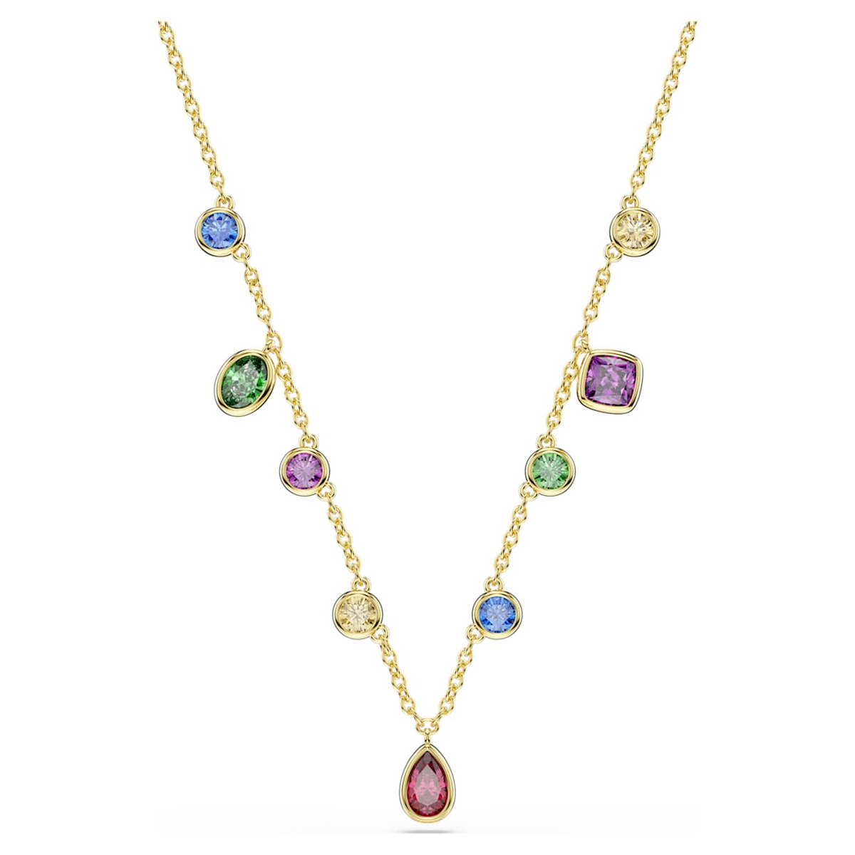 Swarovski Imber Multi Colored Dangle Necklace