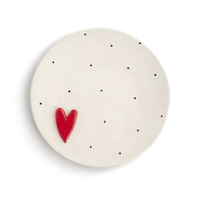 Red Heart Plate