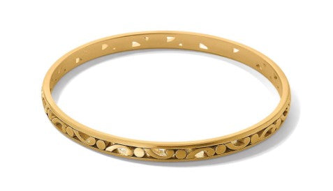 Brighton Contempo Gold Slim Bangle