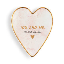 Meant To Be Art Heart Trinket Dish