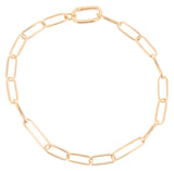 Timeless Fine Oval Link Necklace