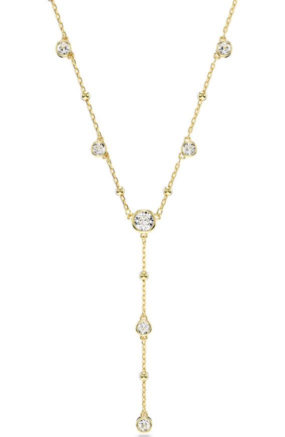 Swarovski Imber Y Necklace - Gold Plated