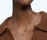 Swarovski Millenia Pendant - Octagon Cut - Rose Gold Plated