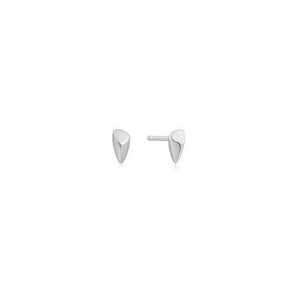 Sterling Silver Arrow Stud Earrings - Ania Haie