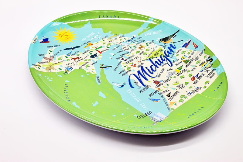 Galleyware Company Acrylic Michigan Platter