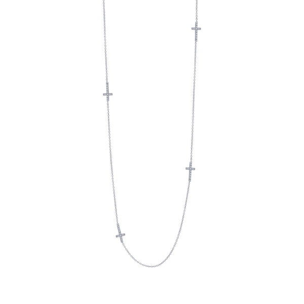 Cross Station Necklace