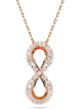 Swarovski Hyperbola Infinity Pendant - Rose Gold Plated