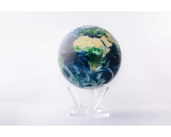 6" Earth with Clouds Globe