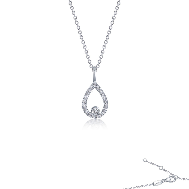 Classic Pear-Shaped Necklace