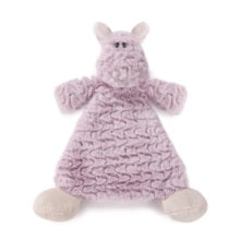 Hippo Rattle Blankie