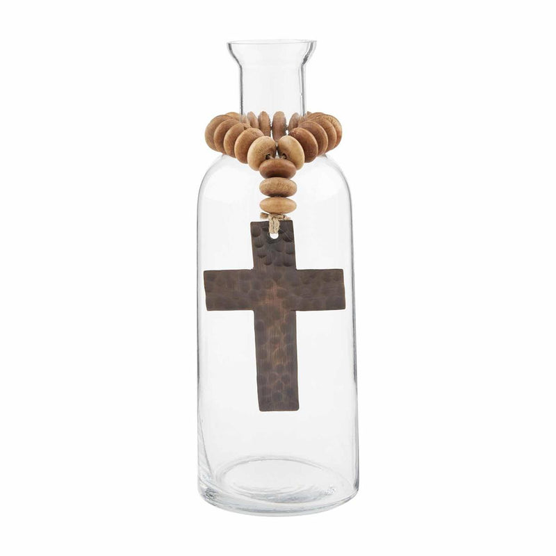 Cross Bud Vase