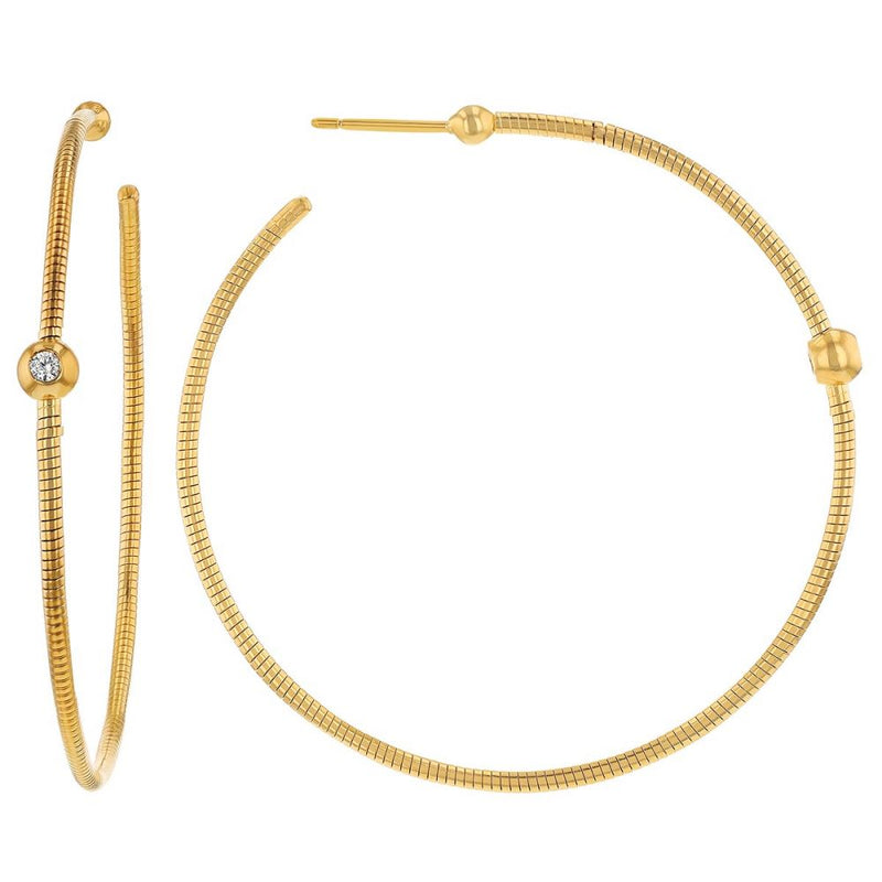 Dna Spring Medium Hoops