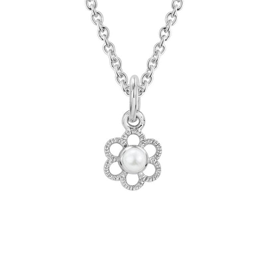 Fresh Water Pearl Flower Necklace